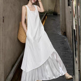 Loose Fitted Vest Dress